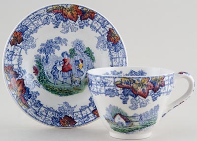 Teacup and Saucer c1954